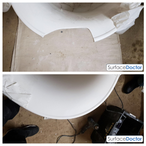 Bootle bath repair company fixing worn-out bathtub